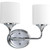 Lynzie Collection Chrome 2-light Wall Bracket