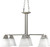 North Park Collection Brushed Nickel 6-light Chandelier