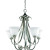 Torino Collection Brushed Nickel 5-light Chandelier