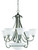 Torino Collection Brushed Nickel 6-light Chandelier