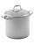 Lagostina 24cm Stock Pot with cover 7.5 L - SILVER - 7.5