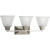 North Park Collection Brushed Nickel 3-light Wall Bracket
