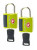 Samsonite Travel Sentry 2 Pack Key Lock - LIME