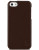 Polo Ralph Lauren Pebbled Leather Hard Phone Case - BROWN