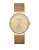 Skagen Denmark Klassic Gold Mesh watch with crystals under the dial - GOLD