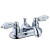 Teapot 4 Inch Bath Faucet - Chrome