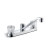 2 Handle Kitchen Faucet - Chrome