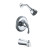 3000 Series Tub and Shower Set - Chrome