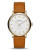 Marc By Marc Jacobs Baker Gold With Tan Leather Strap - TAN