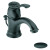 Kingsley 1 Handle Bathroom Faucet - Wrought Iron Finish