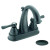 Kingsley 2 Handle Bathroom Faucet - Wrought Iron Finish