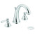 Kingsley 2 Handle Bathroom Faucet Trim (Trim Only) - Chrome Finish