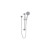 Rain Shower 3-Function Wall Bar Shower Kit in Satin Nickel