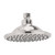 6 Inch Raincan Easy Clean Showerhead in Satin Nickel