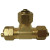 Ander-Lign Tube 3-Ends Tees - with Brass Insert 5/8 Inches