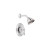 Kingsley 1-Handle Posi-Temp Shower Only with Moenflo XL Eco Performance Showerhead in Chrome