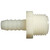 Plastic ID Barb to Male Pipe Adaptor (1 x 3/4)