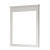 Windsor 30 Inch Mirror in White Finish