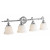 Montpelier Bath Collection 4-Light Semi-Flush Mount Chrome Bath Bar