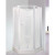 Contractor 38Inchx38Inch Neo Angle Pivot Shower Door-White finish and Glass with Design (Base not Included)