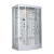 56 Inch x 37 Inch x 85 Inch Steam Shower Enclosure Kit with 24 Body Jets in White with Left Hand