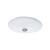 20 In. W X 15 In. D Oval Undermount Sink In White Color With Enamel Glaze Finish - Chrome