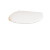Baby Devoro Round Closed Front Toilet Seat in White