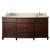 Windsor 72 Inch Vanity Only in Walnut Finish (Faucet not included)