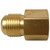 Brass Flare to Female Pipe Coupling (3/8 x 3/8)