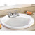 Cadet Self-Rimming Bathroom Sink in White