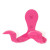 Bright pink double hook