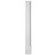 90 Inch x 6-1/4 Inch x 2-1/2 Inch Pilaster Plain Molded Plinth Smooth