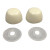 Contractor Pack : Toilet Bolt Cap Covers (10 Pairs Pack) Bone