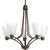 Asset Collection 5-light Antique Bronze Chandelier