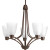 Asset Collection 5-light Antique Bronze Chandelier