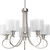 Invite Collection 5-light Brushed Nickel Chandelier