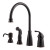 Avalon Lead Free Single Control High-Arc Kitchen Faucet in Tuscan Bronze