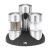 Rechargeable Stainless Steel Salt and Pepper Grinder Set