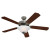 52 Inch Indoor Brushed Nickel Fluorescent Ceiling Fan