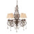 Berkely Square Collection 5 Light Chandelier