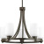 Orbit Collection Antique Bronze 5-light Chandelier