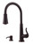 Ashfield Lead Free Pull-Down Kitchen Faucet in Tuscan Bronze