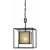 Hilden Collection 1-Light 120 in. Hanging Aged Bronze Pendant
