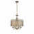 Bijoux Collection 6 Light Antique Brass Pendant