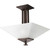 North Park Collection Venetian Bronze 2-light Semi-flushmount