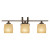 Clarkson Antique Bronze Vanity Fixture - 3 Light