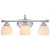 Lockingwood Polished Nickel Vanity Fixture - 3 Light