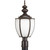 Roman Coach Collection 1 Light Antique Bronze Fluorescent Post Lantern