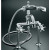 Antique Bath Faucet In Vibrant Brushed Nickel