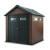 Keter Fusion Wood-Plastic Composite Shed (7.5 Ft. x 7 Ft.)